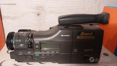 SHARP MOD. VL-C760S ZOOM 8 CANCORDER VHS C