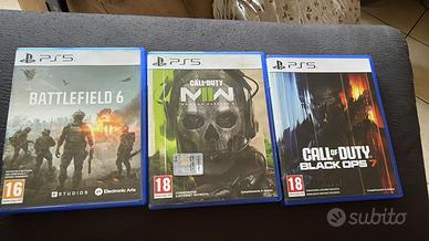 Giochi ps5 battlefield 6/MW2/BO7/GTA5
