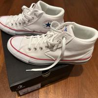 Converse Allstar Mid colore bianco 42