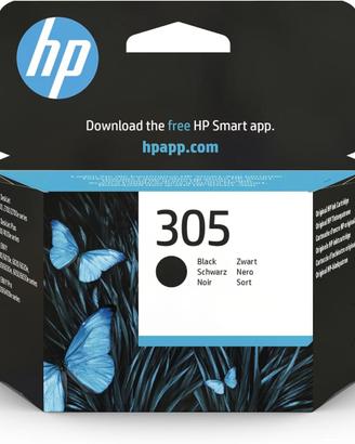 CARTUCCIA ORIGINALE NERO 120 Pag HP305 compatibile