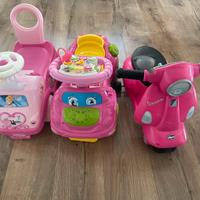 Macchinine a spinta bambina