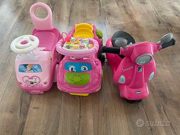 Macchinine a spinta bambina