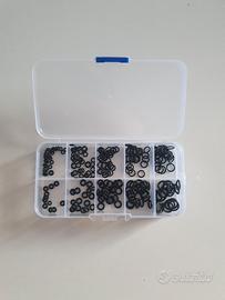 Set di 225 o-ring in gomma