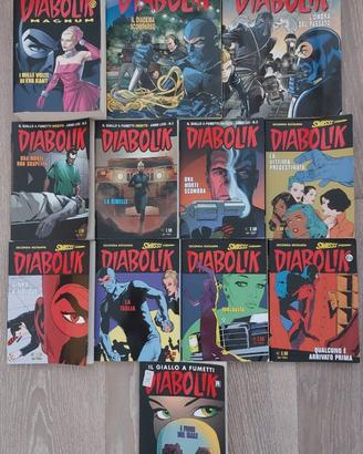12 fumetti Diabolik assortiti