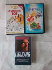 Vhs walt disney e varie