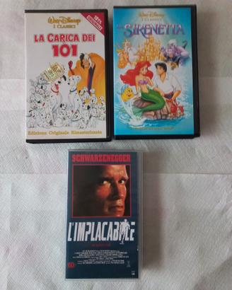 Vhs walt disney e varie