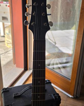 Chitarra Ibanez + cassa acustica e