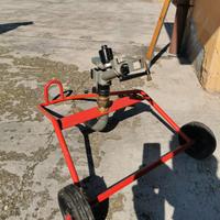 irrigatore a pompa ad ampio raggio