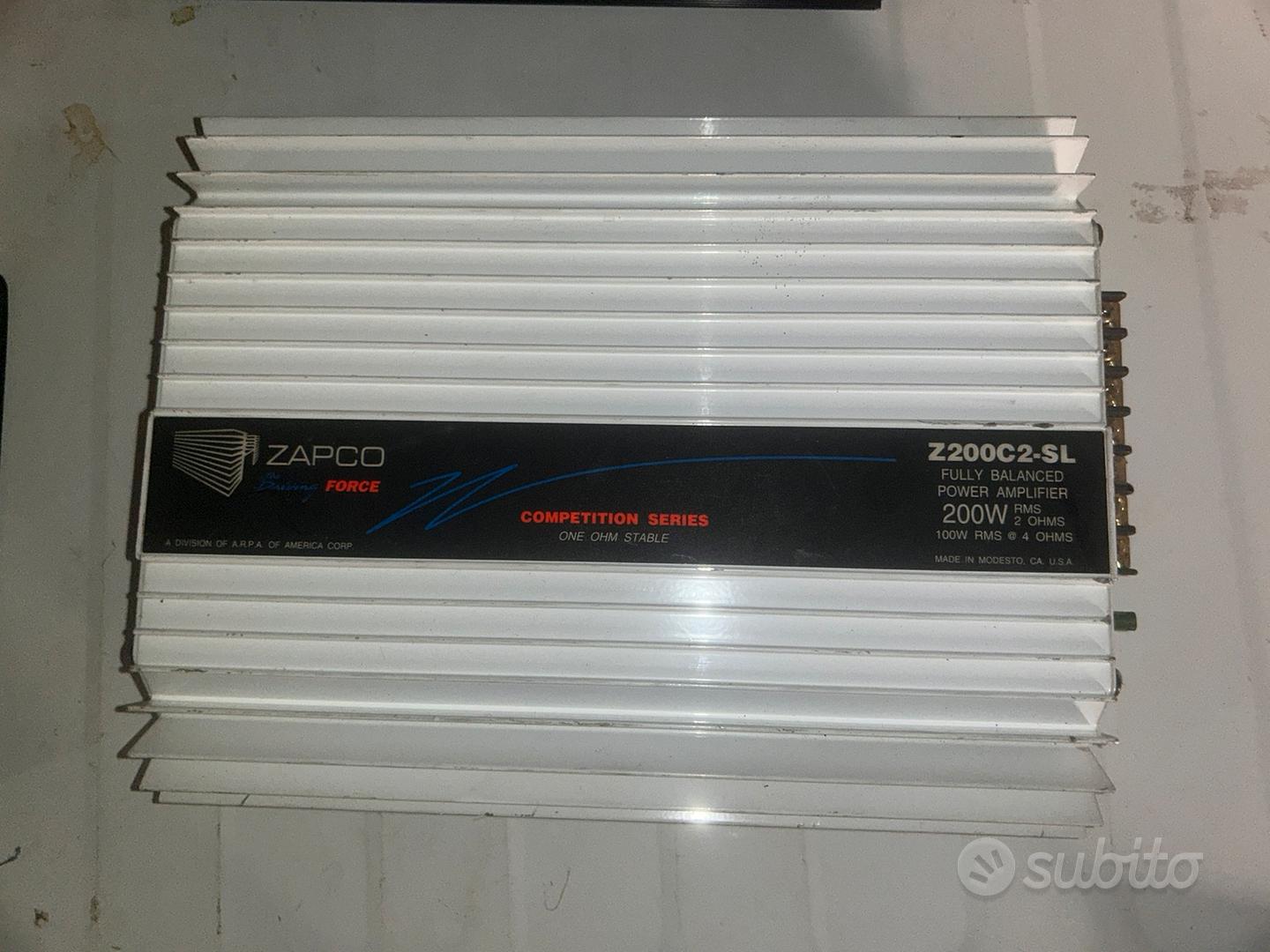 Amplificatore Zapco Z200C2-SL - Audio/Video In vendita a Taranto