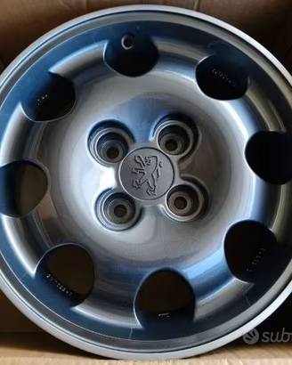 Cerchi in lega originali 15" PEUGEOT 205 GTI