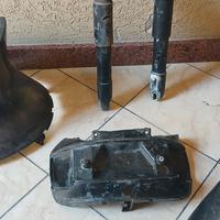 carene frizione e ammortizzatori e forcella