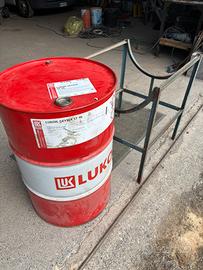 Porta fusti di ferro + fusto