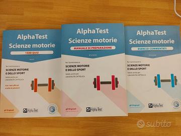 libri test ammissione scienze motorie 