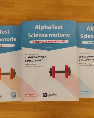 libri test ammissione scienze motorie 