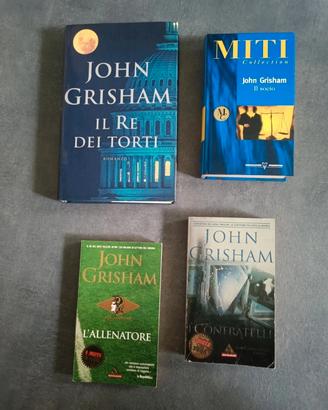 Set quattro libri John Grisham 