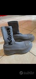 Stivali a calzino Alexander Mcqueen Tread Slick