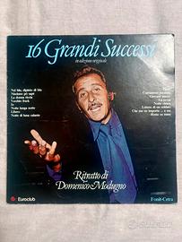 16 grandi successi Domenico Modugno 33 giri LP
