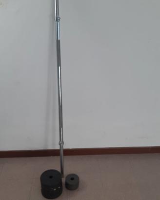 Bilanciere bodybuilding 10Kg 1,65m 28mm