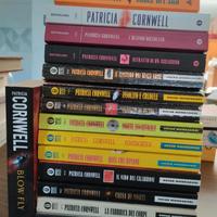 15 libri di Patricia Cornwell +1 in lingua inglese