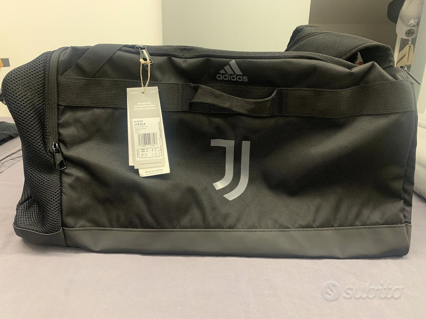 ADIDAS SACCA JUVENTUS 2021/22 UFFICIALE - JUVE GS - GRIGIO/NERO, Acquista  Subito a soli 13.31 € su .