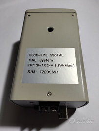Telecamera box PAL CVBS 530 linee a colori