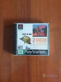 HOGS OF WAR & WORMS PAL COMPLETO ''RARO'' PS1