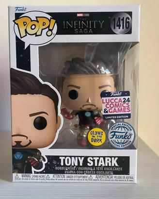 Funko Pop Tony Stark Lucca comics ‘24