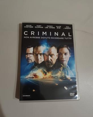 Film "Criminal" in DVD