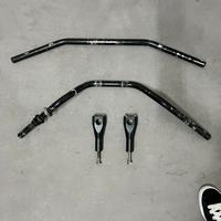 Manubrio e riser da 1 pollice 24,5 per moto custom