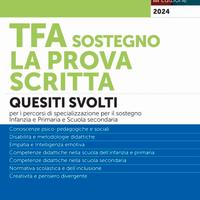 TFA Sostegno - La Prova Scritta - Ed. Simone 2024