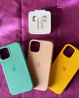 Cuffie nuove iPhone (connettore lightning) e cover