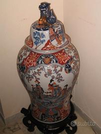 Vaso Imari Antico Giappone Inizi 1800 H 103cm
