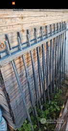 ringhiera in ferro zincato