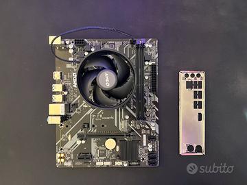 Scheda Madre + Processore CPU + Scheda di rete