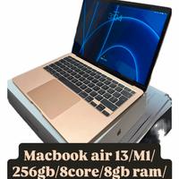 Macbook air m1 256gb oro rosa 99%