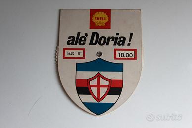Disco orario benzina Shell ALE FORZA DORIA SAMPDOR
