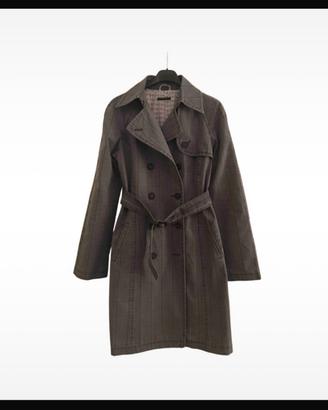 Trench nei toni del grigio Sisley