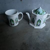 Set tazza e teiera Wade England 2