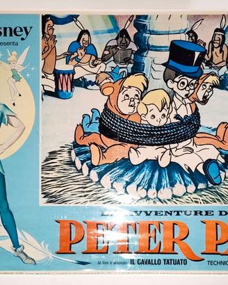 Fotobusta Peter Pan Disney – accampamento