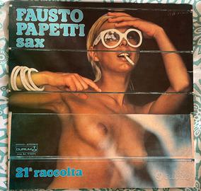 Fausto Papetti sax 21a raccolta vinile 1975 LP 33