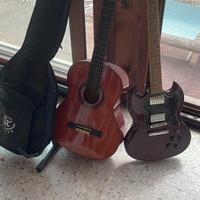 Chitarra elettrica +chitarra classica