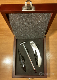 BRANDANI Cofanetto enoteca con terrmometro