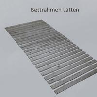 Rete di rinforzo a doghe di legno 160x200cm