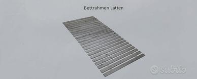 Rete di rinforzo a doghe di legno 160x200cm