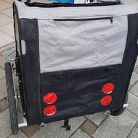 Trasportino da bici per cani