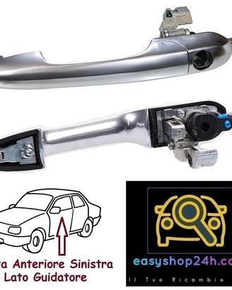 MANIGLIA ESTERNA ANTERIORE SINISTRA PER ALFA ROMEO