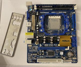 Combo scheda madre+cpu+ram