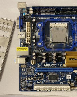 Combo scheda madre+cpu+ram