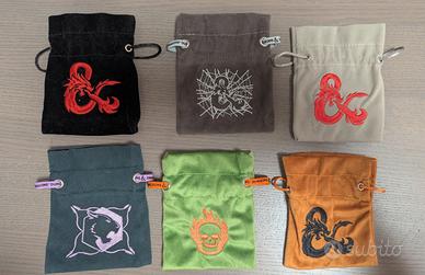 Sacchetti porta dadi D&D