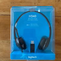 Cuffie con microfono Logitech H340